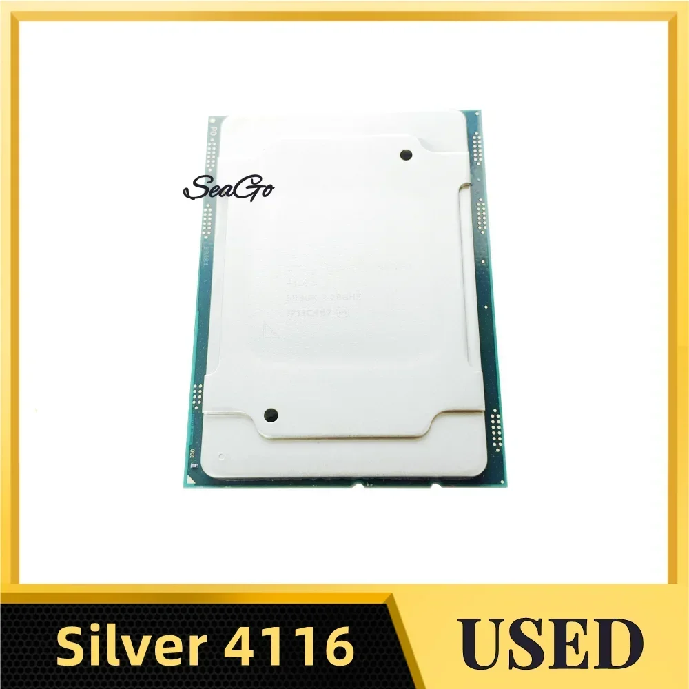 Xeon SILVER 4116 2,1 ГГц, 16,5 МБ кэш-памяти, 12 ядер, 24 потока, 85 Вт, LGA3647 Silver4116