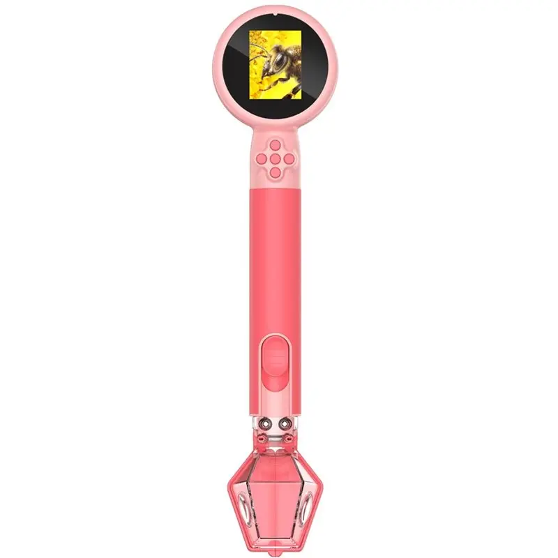 Microscope For Kids 1080P HD Digital Handheld Portable Bug Catcher Science Educational Learning