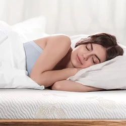 Newentor Matras 90*200*7 Cm Hoogte Topper Comfort Slaapmatras H2 Gel Visco Schuim En Stevige H3 Comfort Foam Bedmatrassen