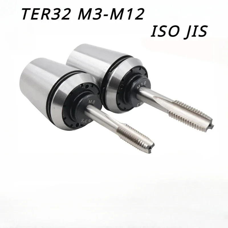 

TER32 Tapping Chuck with Overload Protection TER32 Torque Chuck M3 M4 M5 M5 M6 M8 M10 M12 ER32 Tap JIS ISO