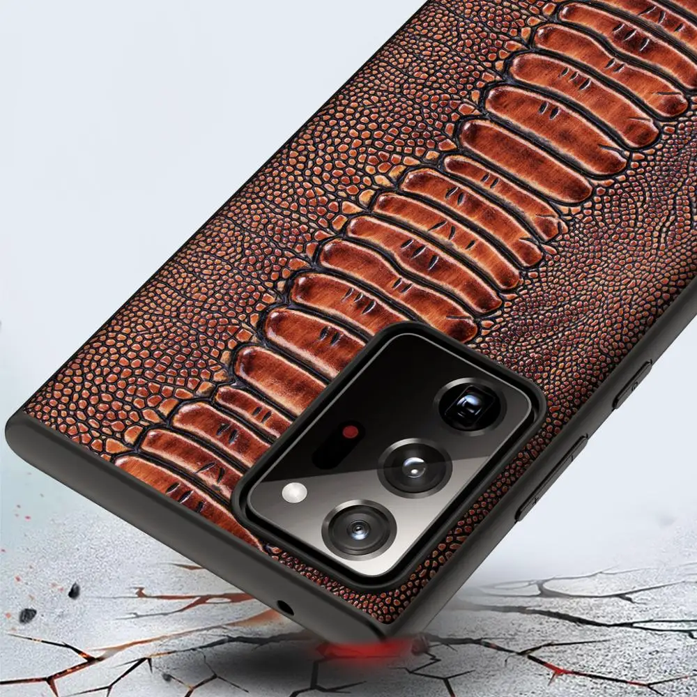 Чехол-накладка из натуральной кожи для Samsung Galaxy Note 20 Note20