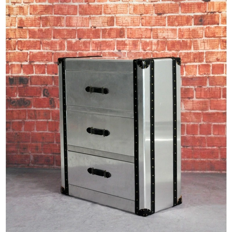 Aluminum rivet lockers, industrial style bar storage cabinets, lockers