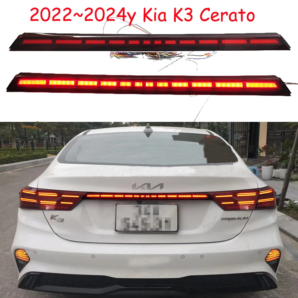 Car accessories bupmer tail light for Kia K3 Cerato taillight LED 2022~2024y fog FOR kia k3 cerato rear light