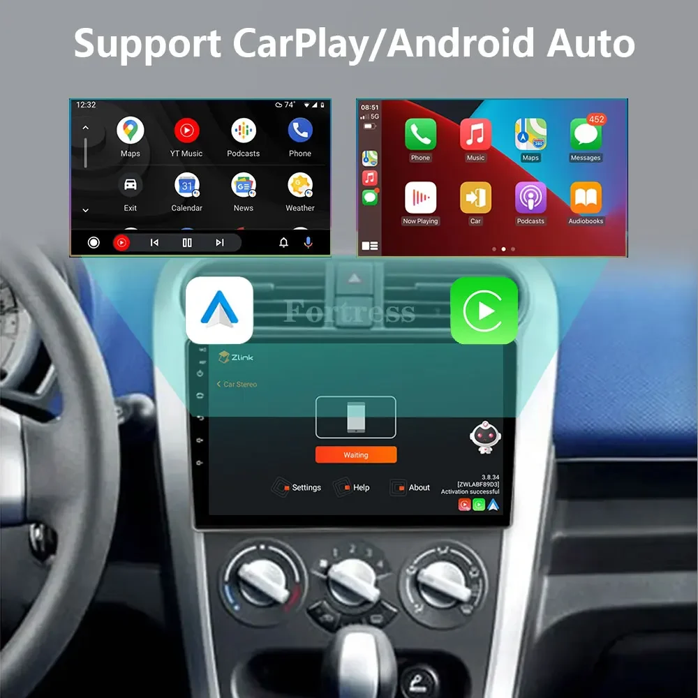 Android Car Radio For OPEL Agila SUZUKI Splash Ritz 2008-2014 Multimedia Player GPS Navigation Carplay Touch Screen Auto Stereo