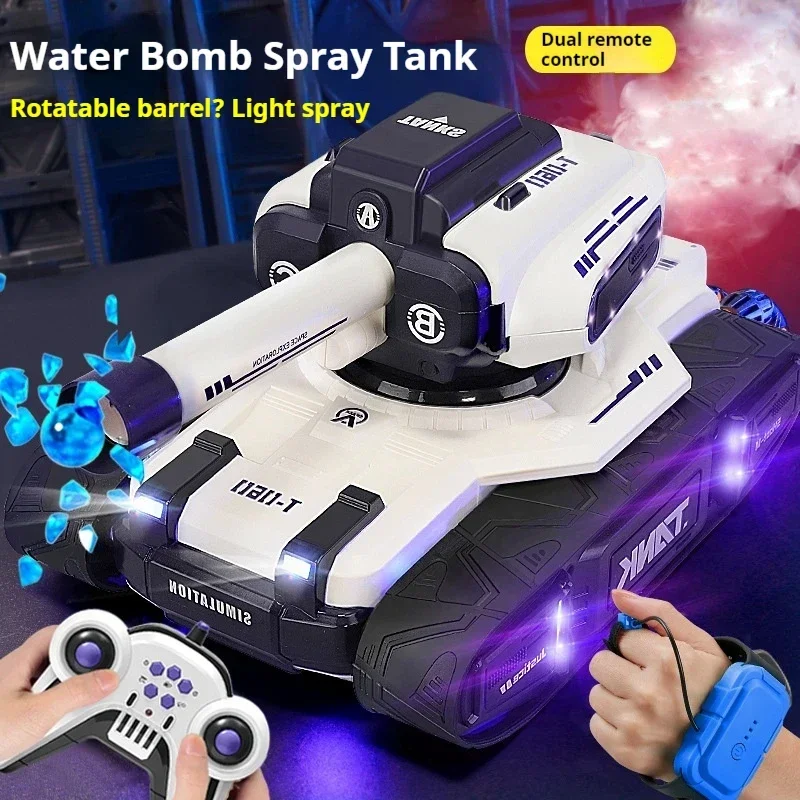 4x4 rc cars toys for kids,2.4G remote control car,water bomb fierce battle crawler rc tanks fart spray,robot chassis model tank