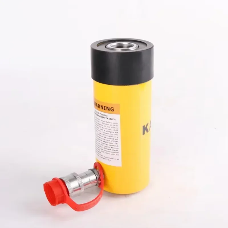 กระบอกไฮดรอลิกแบบสปริงรีเทิร์นชนิดลูกสูบกลวง KASHON RCH-123 700 บาร์ 13 ตัน