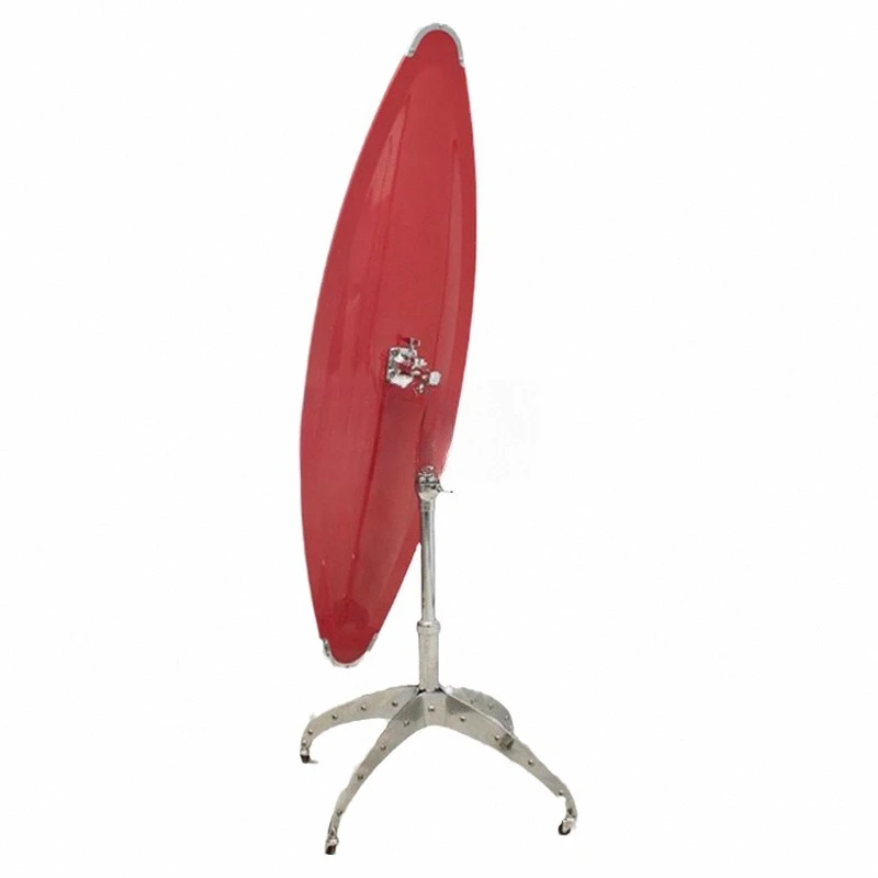 Miroir pleine longueur du sol au plafond, vent industriel mobile