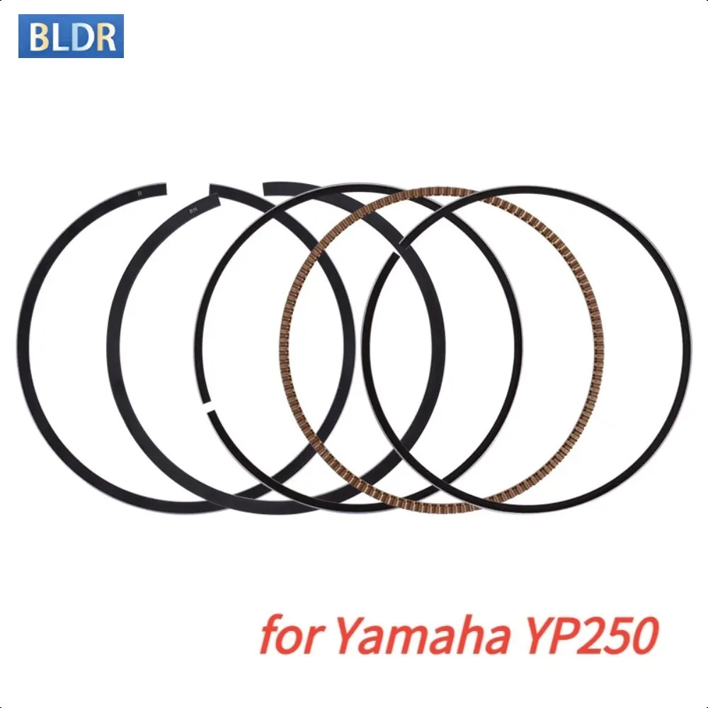 Anneaux de Piston de moteur de moto 69mm -70mm 250CC 4HC-11603-01 pour Yamaha YP250 YP250A majesté ABS 1996-2003 YP250 SKYLINER 1997