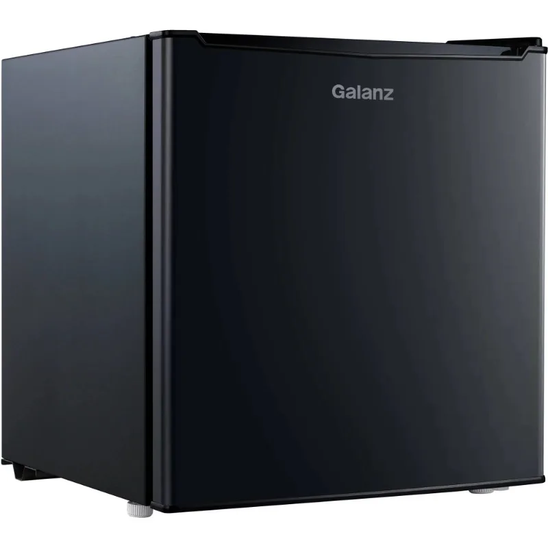 Galanz 1,7 cu ft eintüriger Mini kühlschrank, schwarz