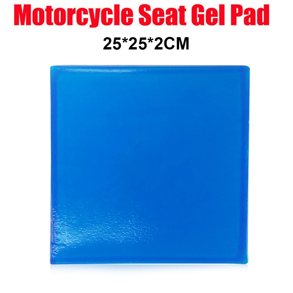 Comfort Motorcycle Seat Gel Pad Shock Absorption Comfortable Mats Cushion for Outdoor Camping Cycling Supplies