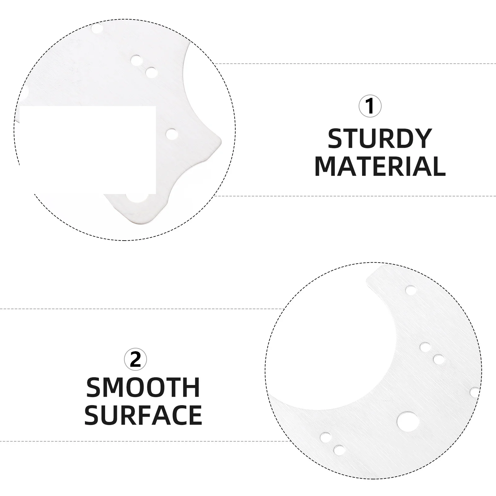 

10Pcs Stainless Steel Hinge Fixing Plate Repair Repair Bracket Cabinet Door Mending Plate Durable Furniture Hardware