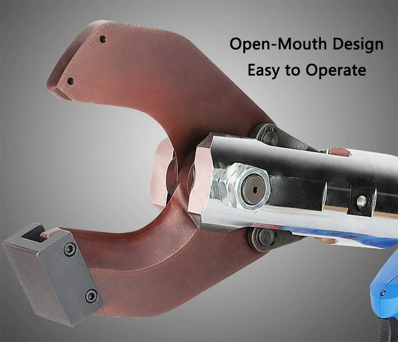 Cortador de cabo elétrico EZ-85C tesoura de cabo portátil recarregável tesoura de cabo hidráulico corte rápido e eficiente 85mm