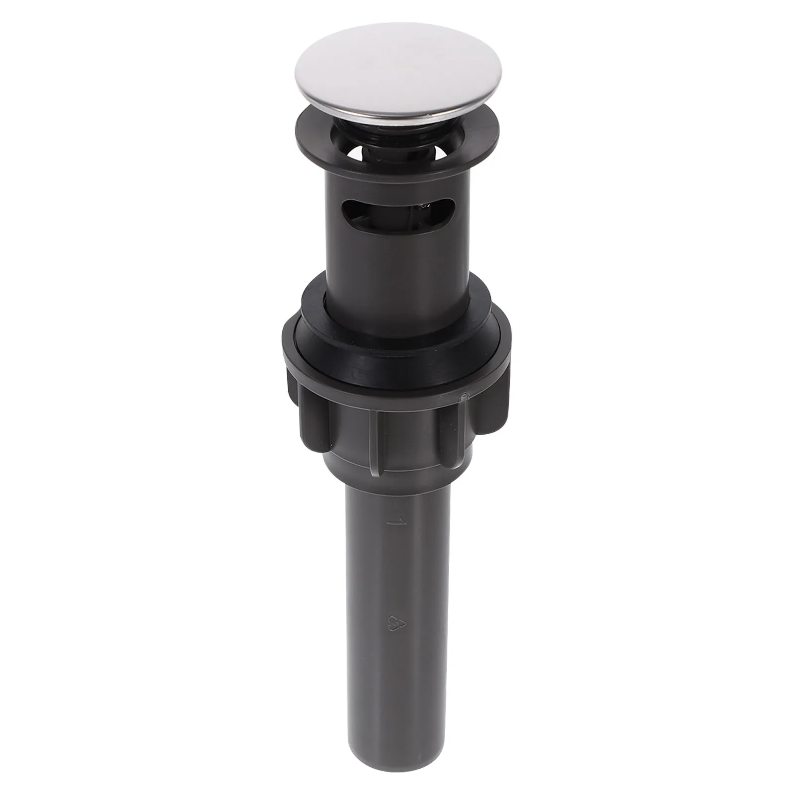 

Modern Pop Up Drain Assembly for Sink Smooth Operation Fine Workmanship Plastic Bathroom Accessory Fits Vessel and Vanity Basins