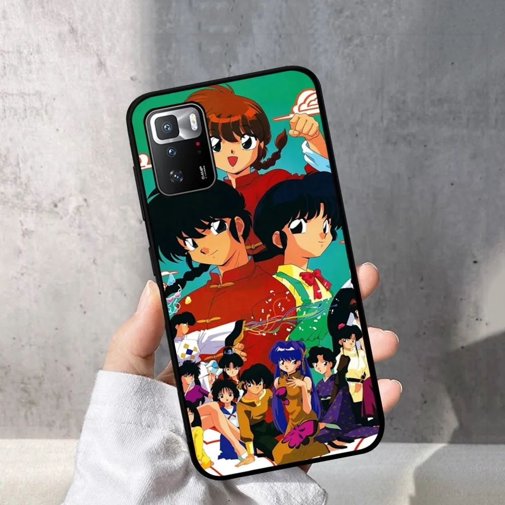 Cartoon Ranma 1 2 Phone Case For Redmi Note 4 X 5 A 6 7 8 T 9 9S 10 11 11S 11Epro Poco M3 pro