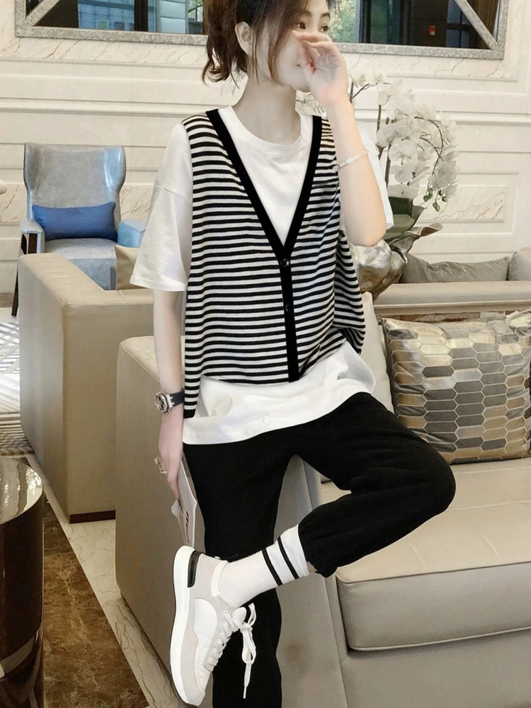 Лето 2025 г., свободный вязаный топ с капюшоном, модный цвет, дизайн, защита от солнца, универсальный ор Све, круглый топ