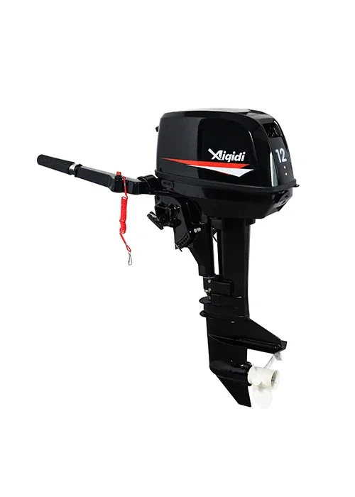 Hot Selling AIQIDI 12hp 2 Stroke Gasoline Boat Engine Ship Outboard Motors T12