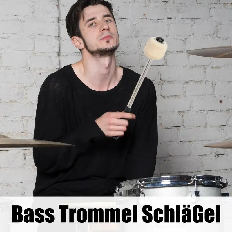 

Percussion Mallets Tongue Drum Felt Head Stick Soft Anti-Slip Percussion Mallets Set Of 2 For Adults Performance Concert