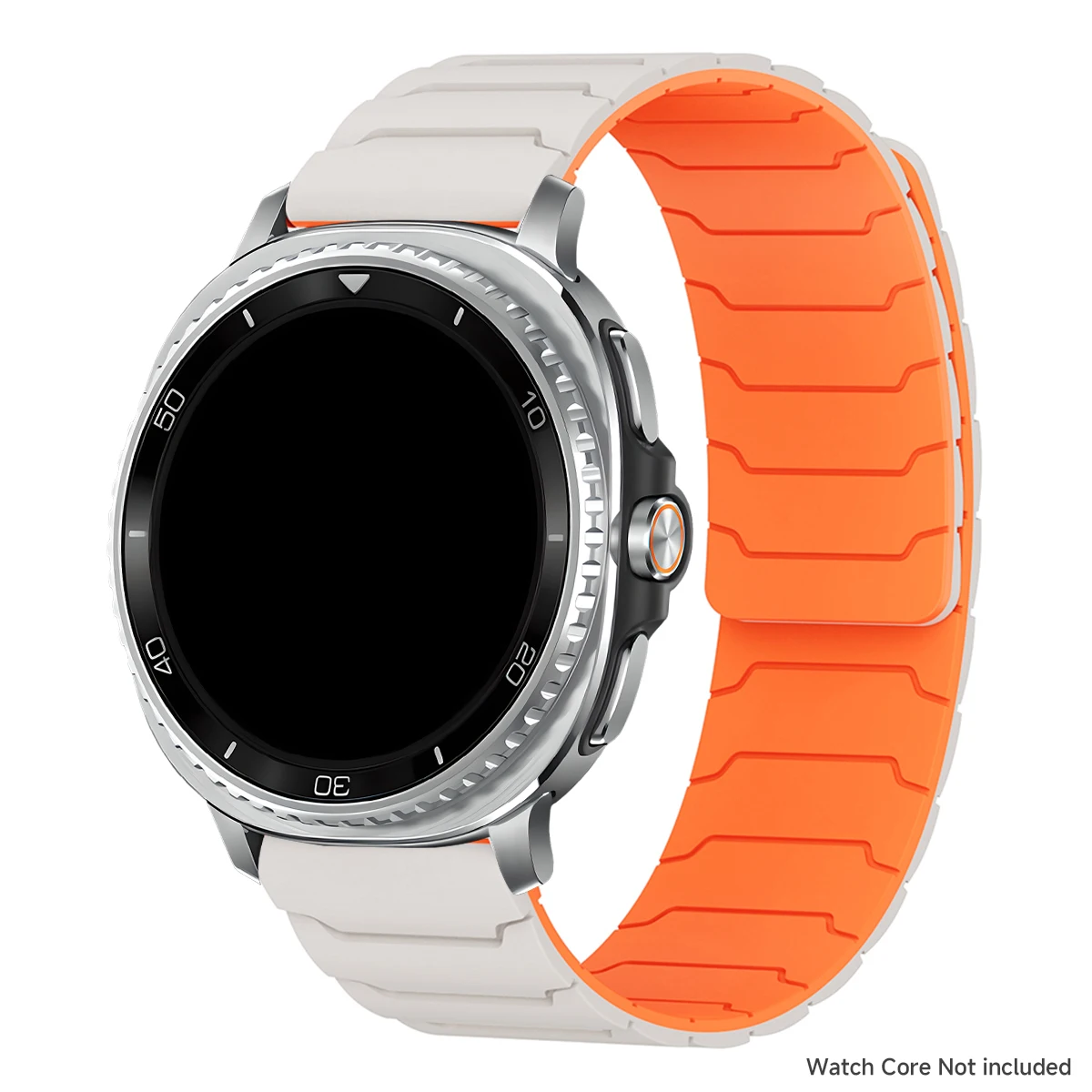 Magnetisches Silikonarmband für Samsung Galaxy Watch 9 8 40mm 44mm/8Classic 46mm Sportarmband für Galaxy Watch Ultra 2 2025 47mm – Detail 11