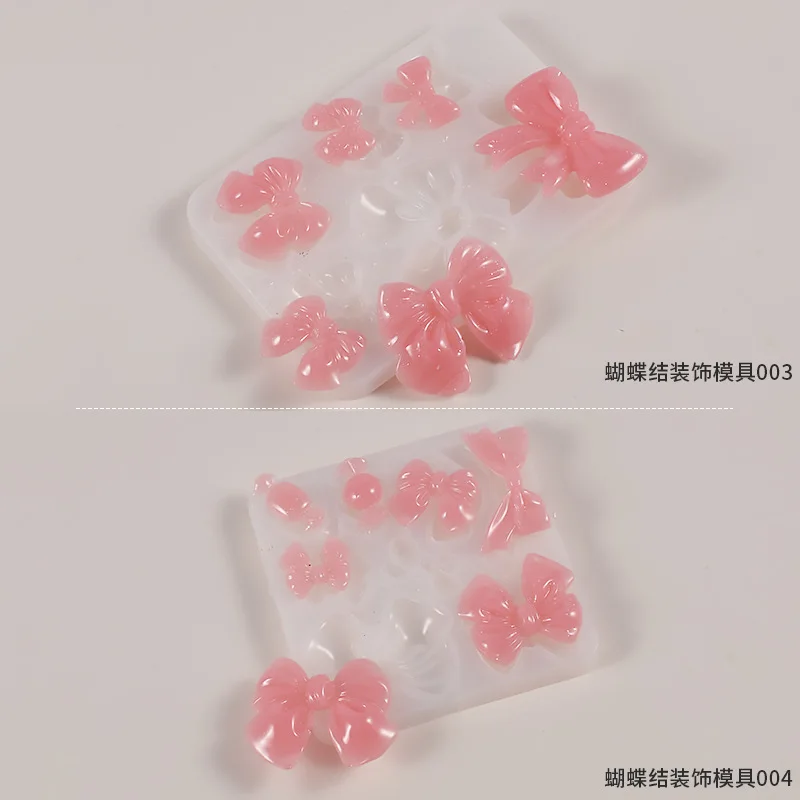 DIY Butterfly Knot Shaped Silicone Epoxy Resin Mold Jewelry Tools Jewelry Accessories