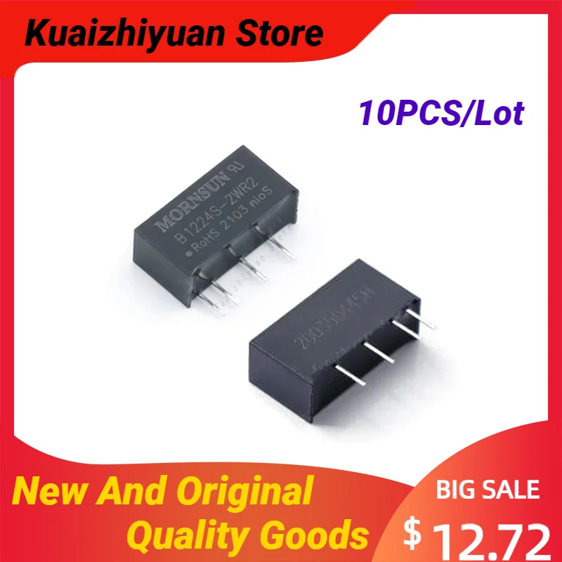 10PCS/Lot B1203S Series B1203S-2WR3 B1205S-2WR3 B1209S-2WR3 B1212S-2WR3 B1215S-2WR3 B1224S-2WR3 2W Isolated Power Module