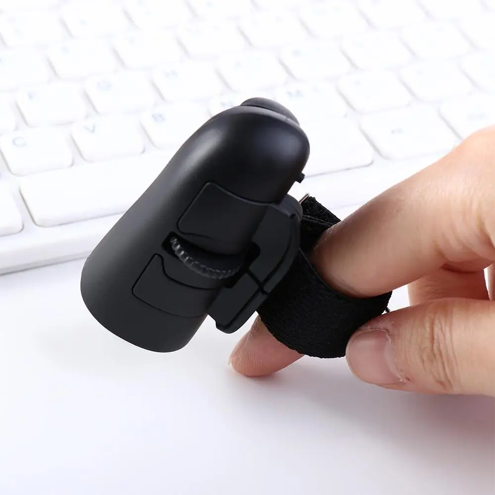 

For Notebook Laptop PC Mouse Computer Mice Computer Peripherals Finger Rings Finger Mouse USB Optical Optical Mouse Mini Mouse