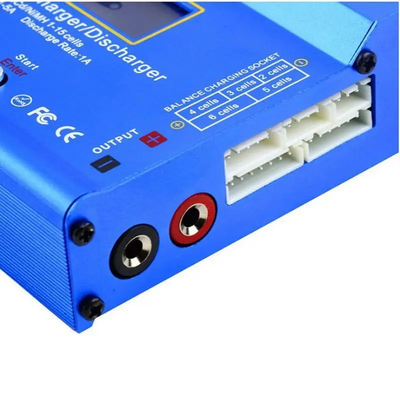 iMAX B6 AC Cargador de batería RC con LCD 80W, 7A, multi-química - imagen 2