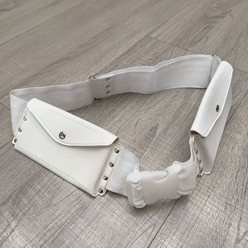 Unisex Stretchy Hajj Belt Wide Oxford Cloth Prayer Belt Waist Bag Waist Strap Umrah Girdle