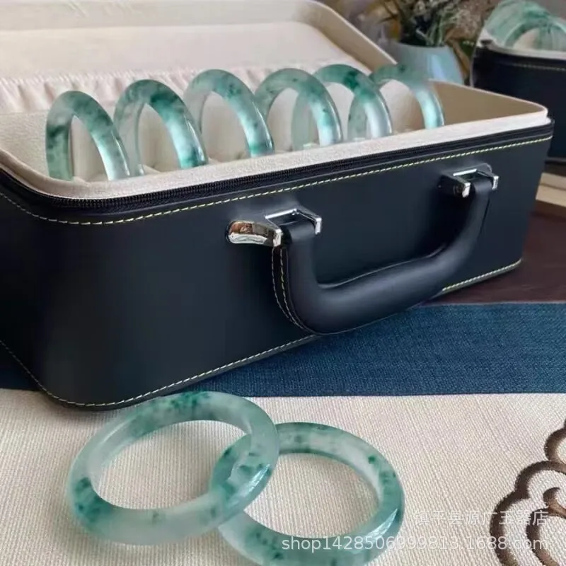 

Браслет из кварцита, нефрита Дулун, нефрита «Ледяное семя» с эффектом плавающего цветка, альтернатива нефриту, новинка на Xiaohongshu