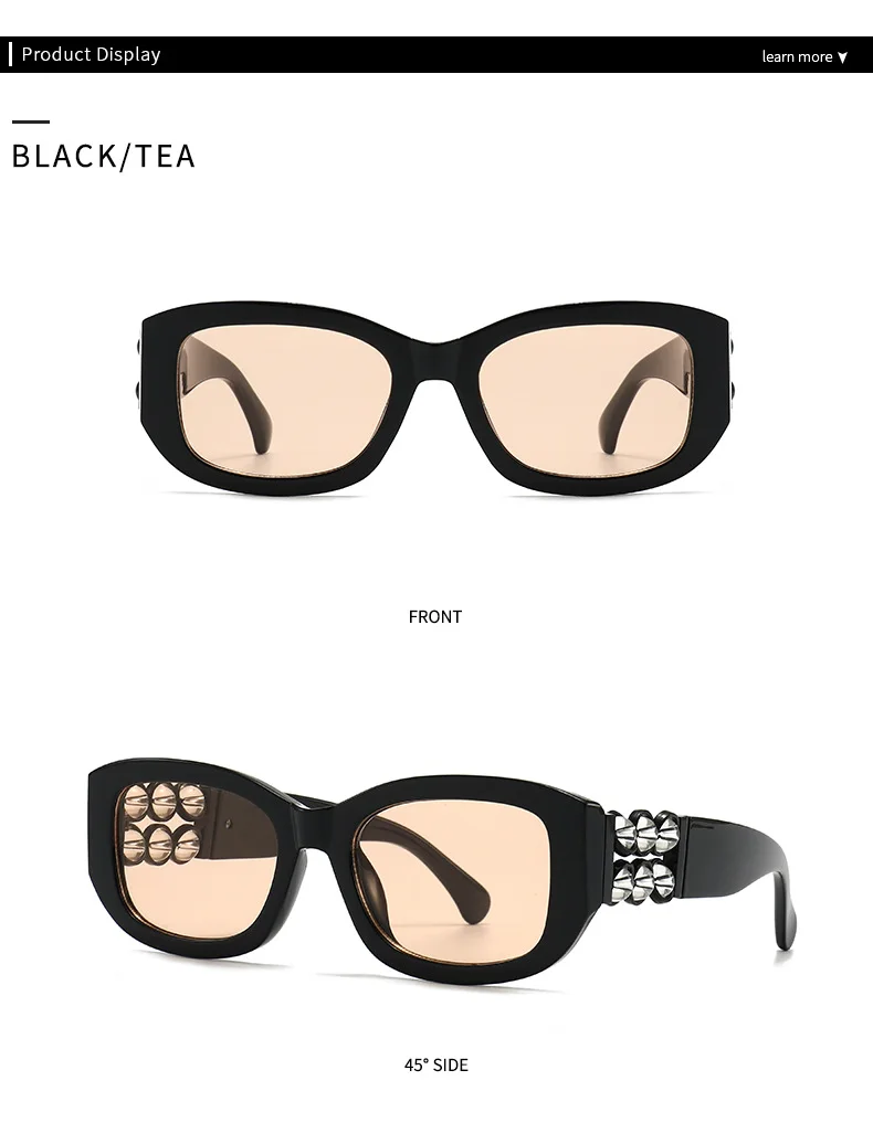 Damen-Sonnenbrille, modische Cat-Eye-Sonnenbrille, großer Rahmen, lila Farbverlauf, Damenbrille, Sonnenbrille für Damen – Detail 5