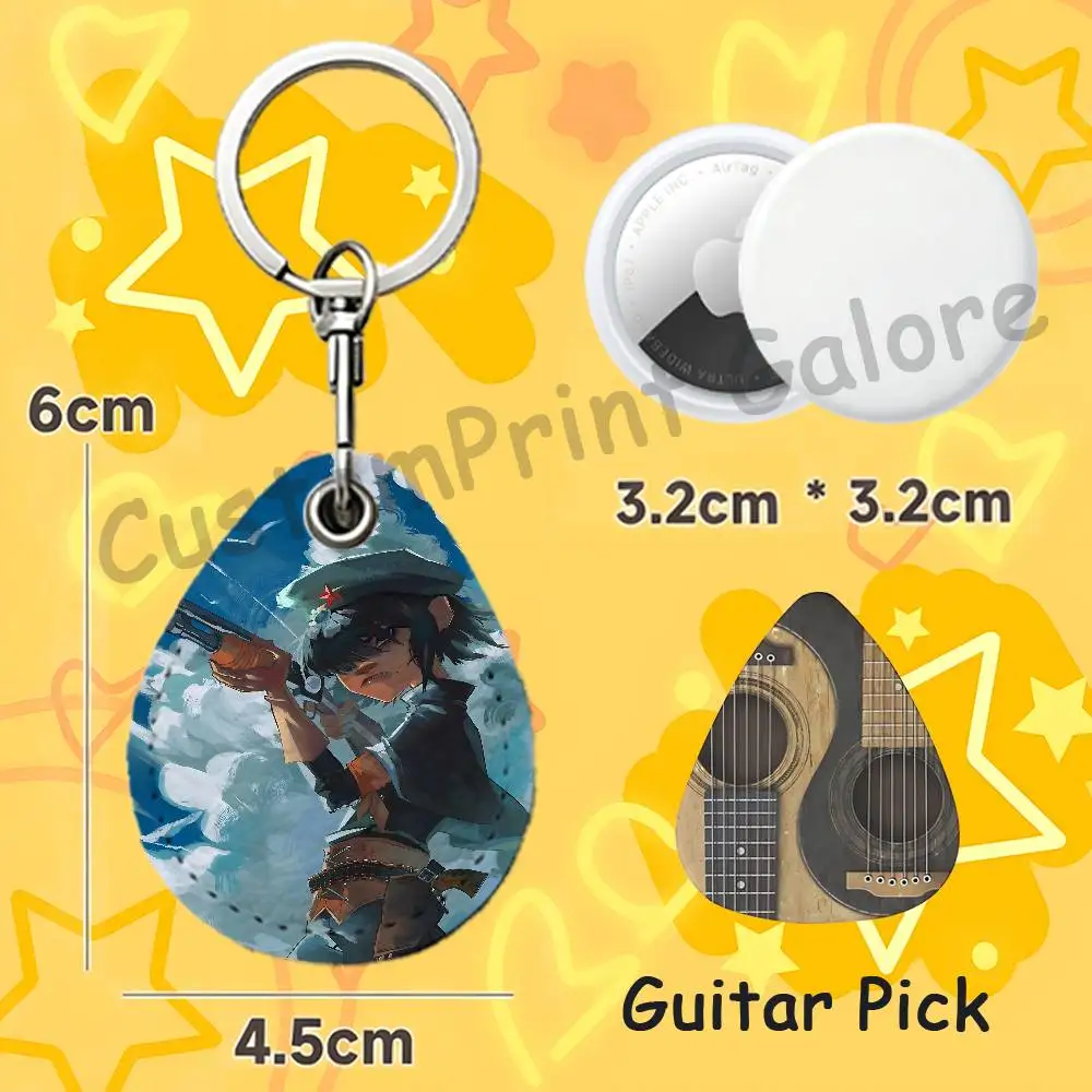 G-GorillazES N-Noodle Handmade Leather Key Fob Vintage Teardrop Keychain Minimalist Purse Charm Gift for Men Women