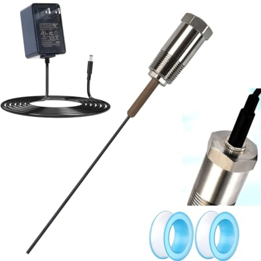 

Powered Anode Rod, Water Heaters Anode Rod Titanium Anode Rod 10-45 Gallon Tank , Electrical Anode Rod, No More Sulfur/Rotten E
