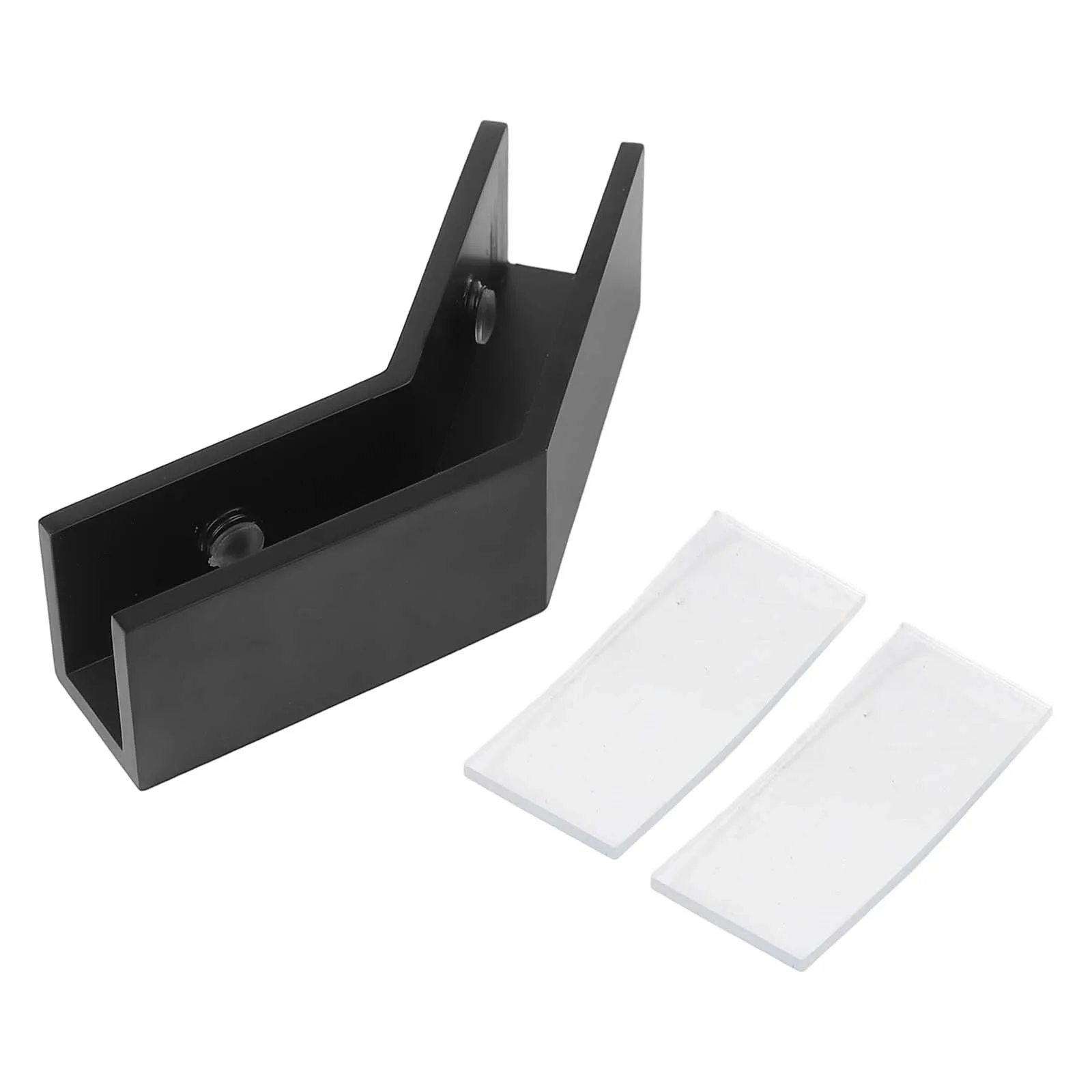 Bathroom Installation Glass Clamp Holder Easy Install Shower Clamp Decorative Glass Bracket Solid Brass Construction