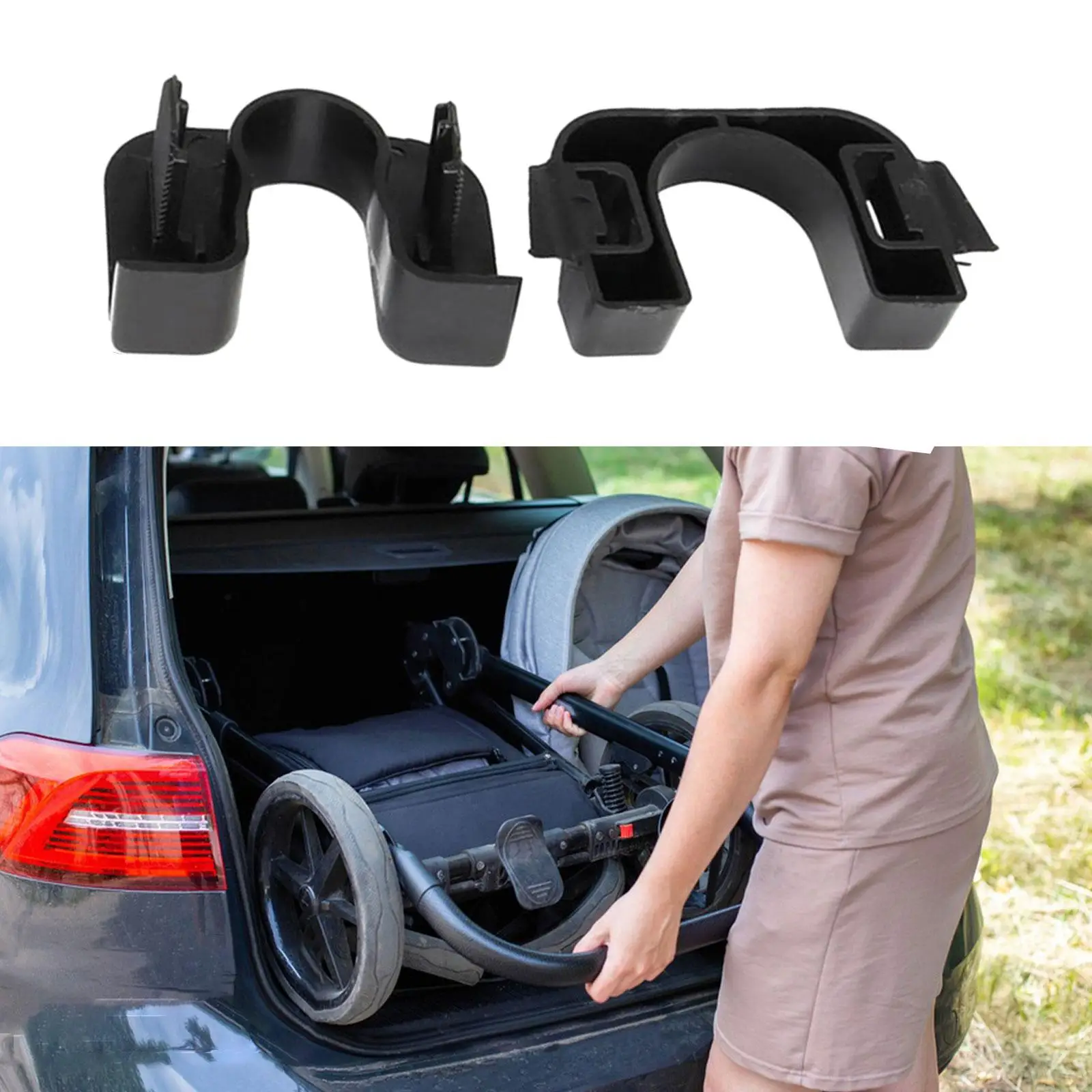 015532109E High Performance Car Accessories Rear Hat Rack Clip Rear Parcel Shelf Rear Bracket for Ford Fiesta MK7 2008-2017