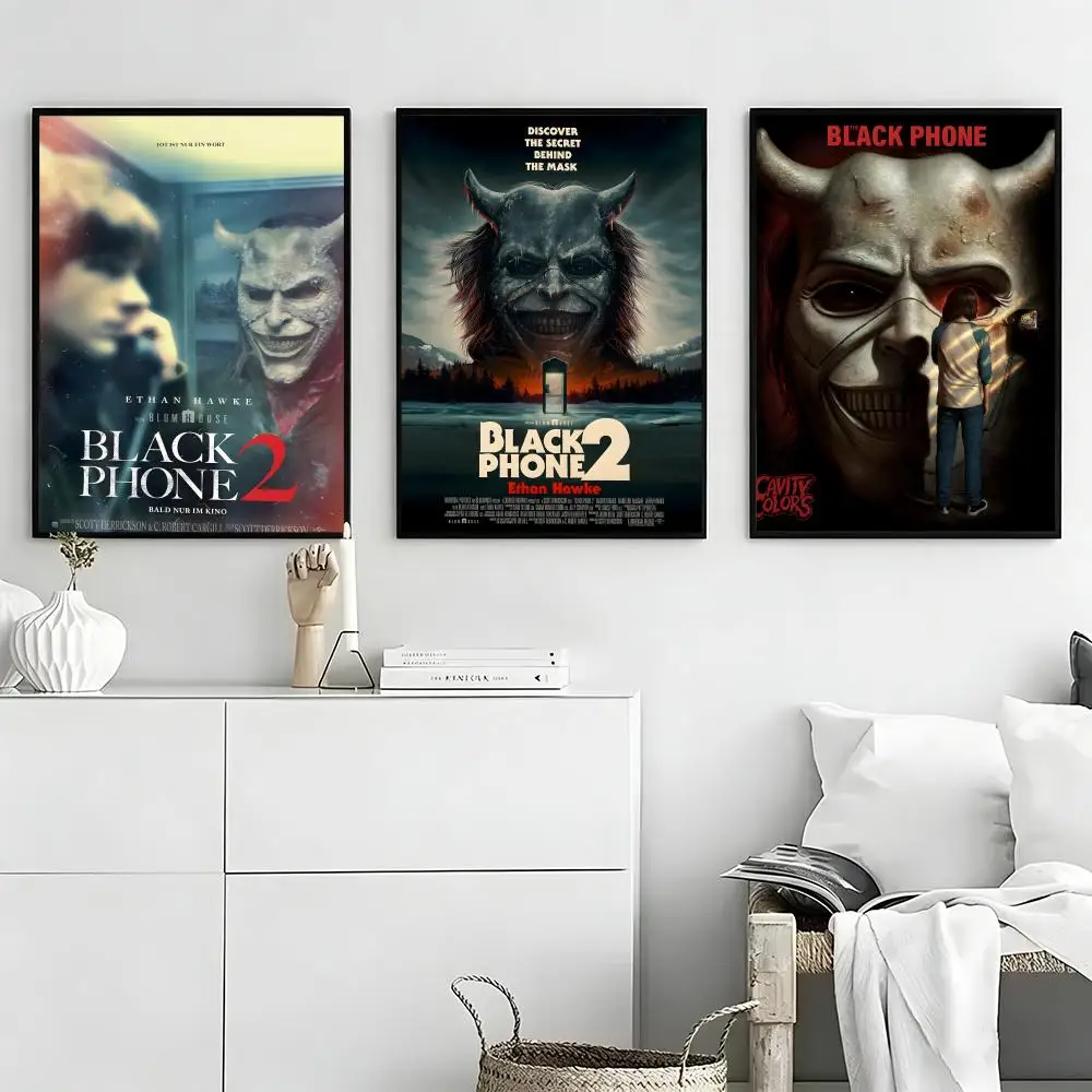 Movie The Black Phone Poster High-definition  poster stickers, suitable for bedroom, living room, home decoration