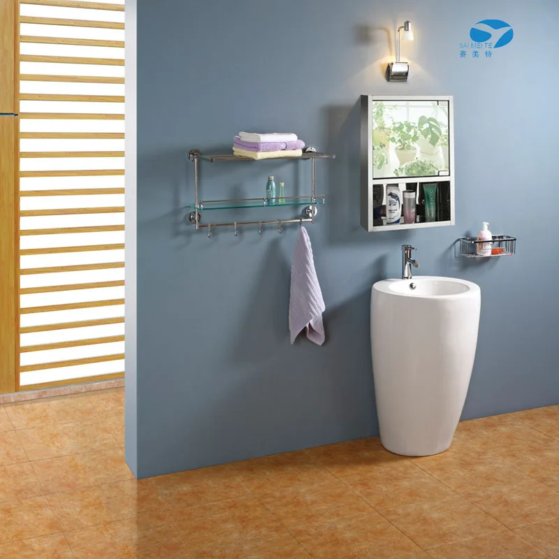 Simple Style Hotel Or Home Use Convenient Bath Cabinet Mirror