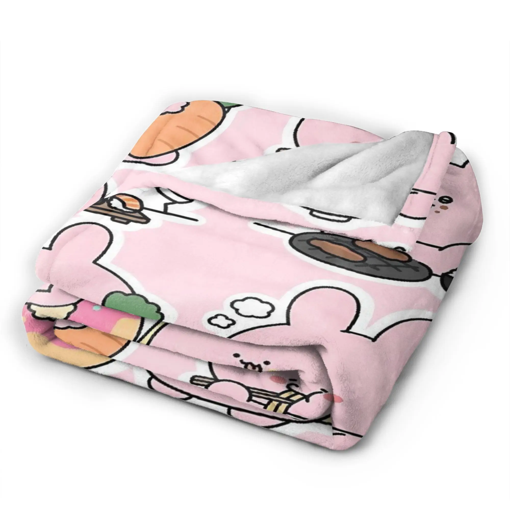 A-Asamimichaan Asleep Cute Asamimi Blanket Quality Soft  Throw Blanket Winter Girls Boys Home Decor Funny Bedspread