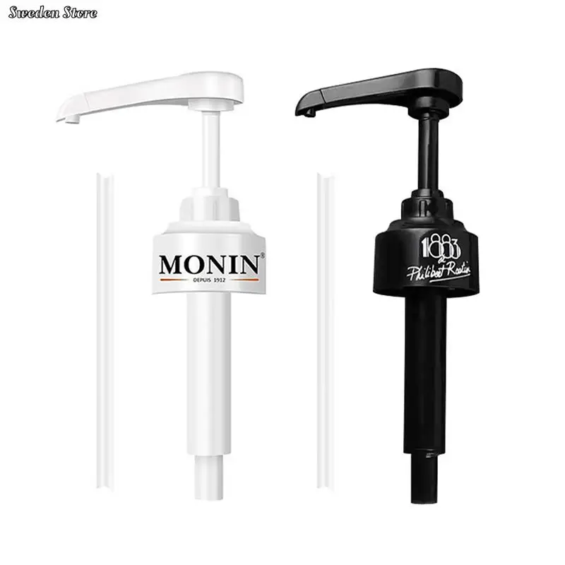1pc 10ml distributore di caffè sciroppo pompa distributore di liquido nero per sciroppo