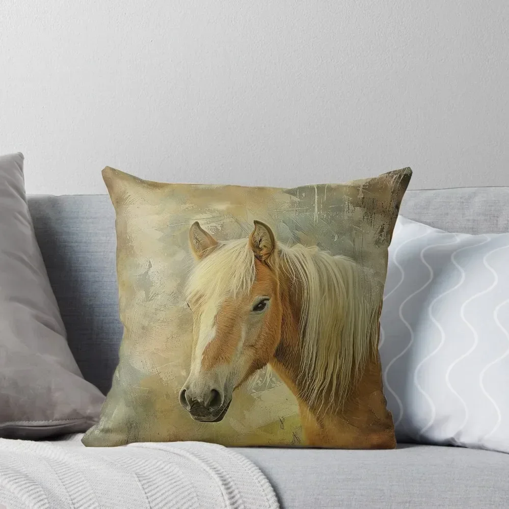 

Handsome Haflinger Throw Pillow luxury home accessories Bed pillowcases pillow