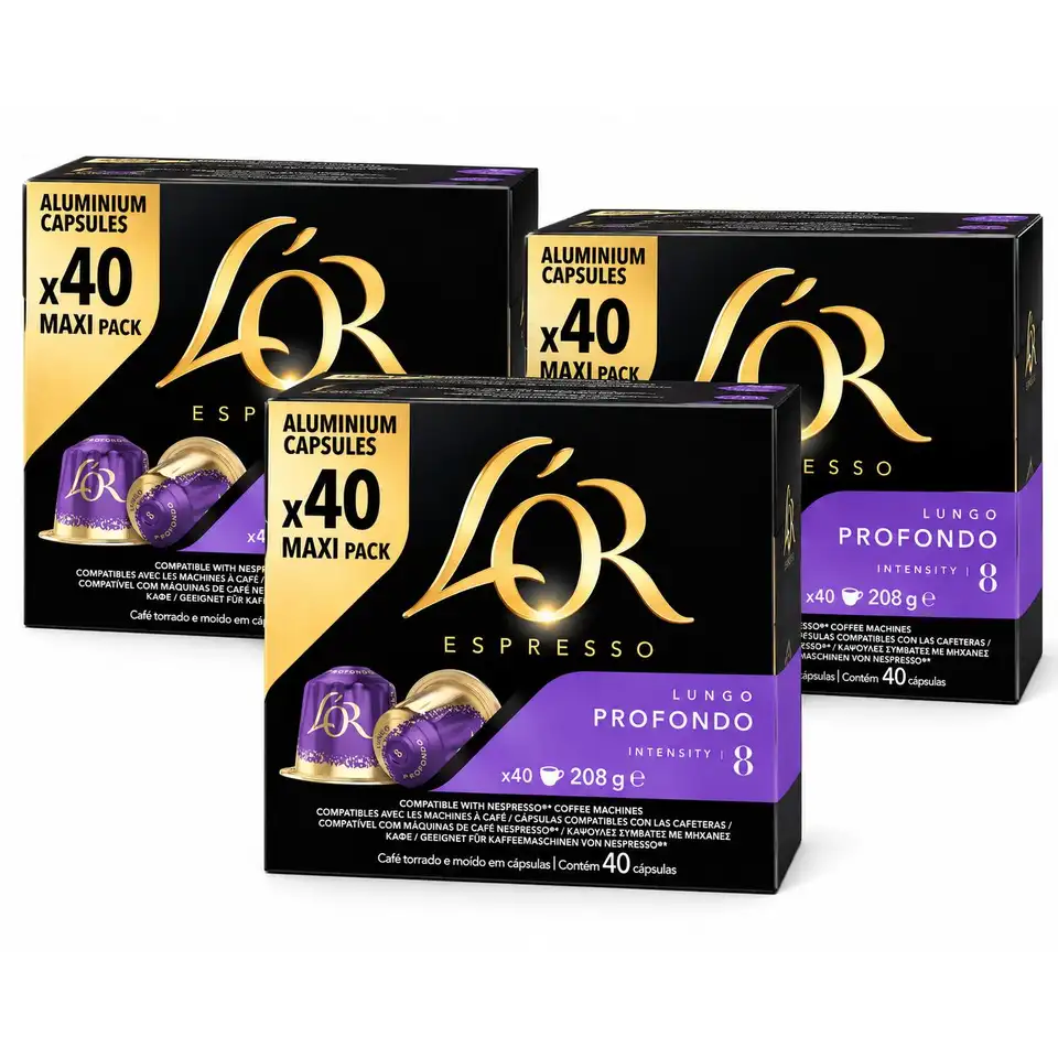 L'OR ESPRESSO CAFÉ TOTAL 120 CÁPSULAS