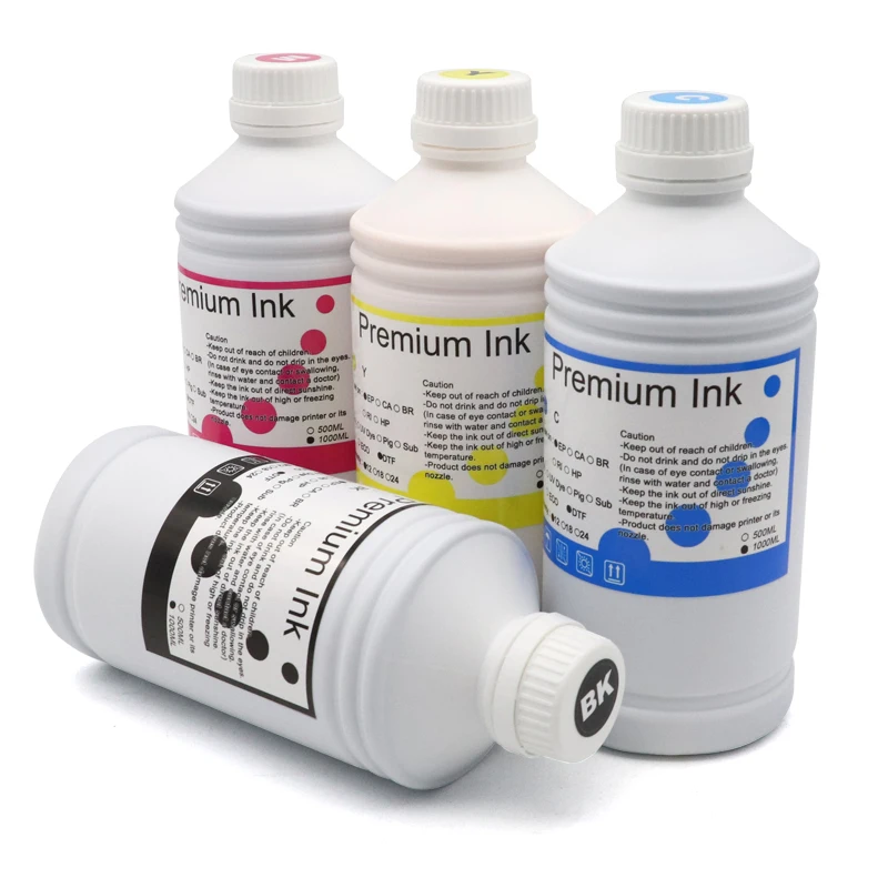 1000ml Sublimation Ink Refill Ink Universal For Epson Desktop Printer Heat Transfer Kit Mug Cup T-Shirt L805 L1800 L1300 L800