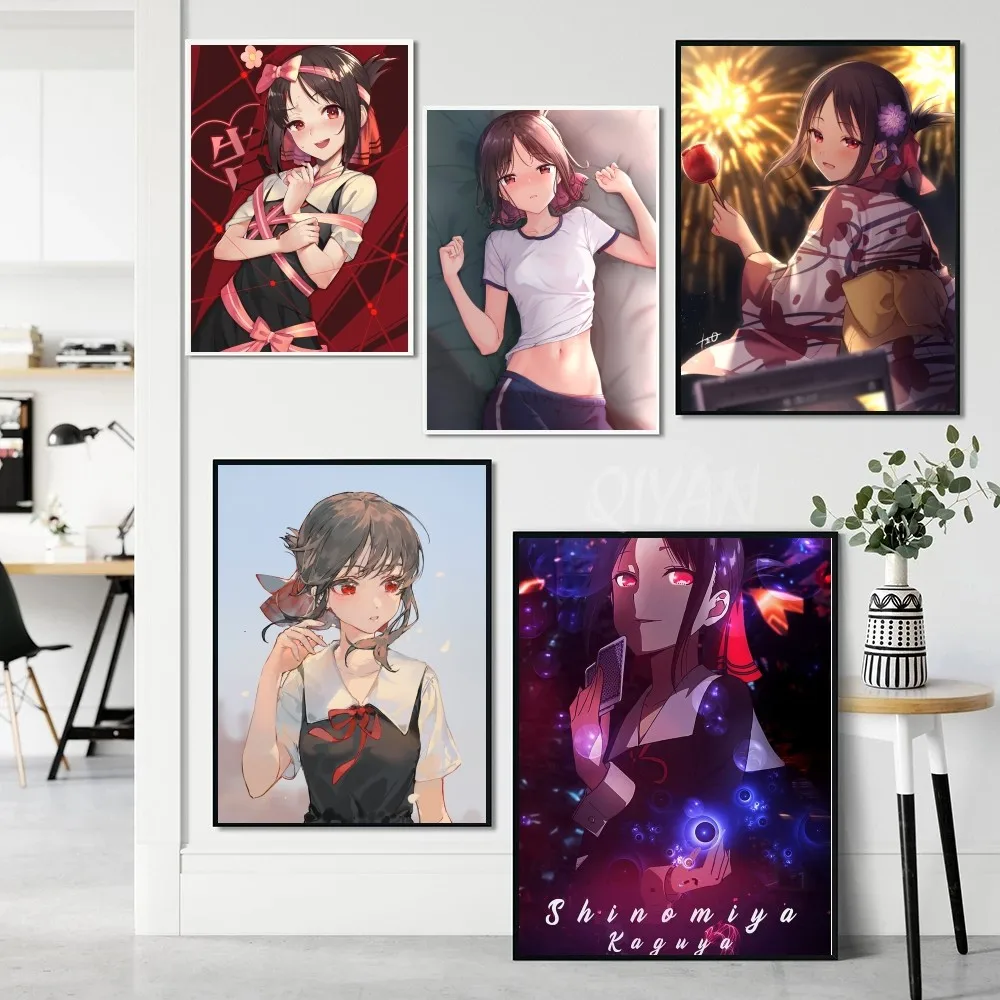 Kaguya Sama Love ls War  Poster Paper Print Home Bedroom Entrance Bar Cafe Art Painting Decoration