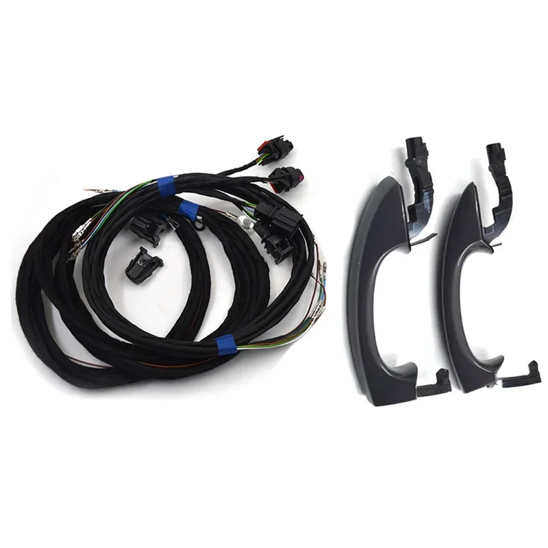 

Уникальная автомобильная задняя дверная ручка и трос входа без ключа для VW MQB Golf MK7 Touran Jetta T-ROC Octavia Kodiaq Superb Замена P