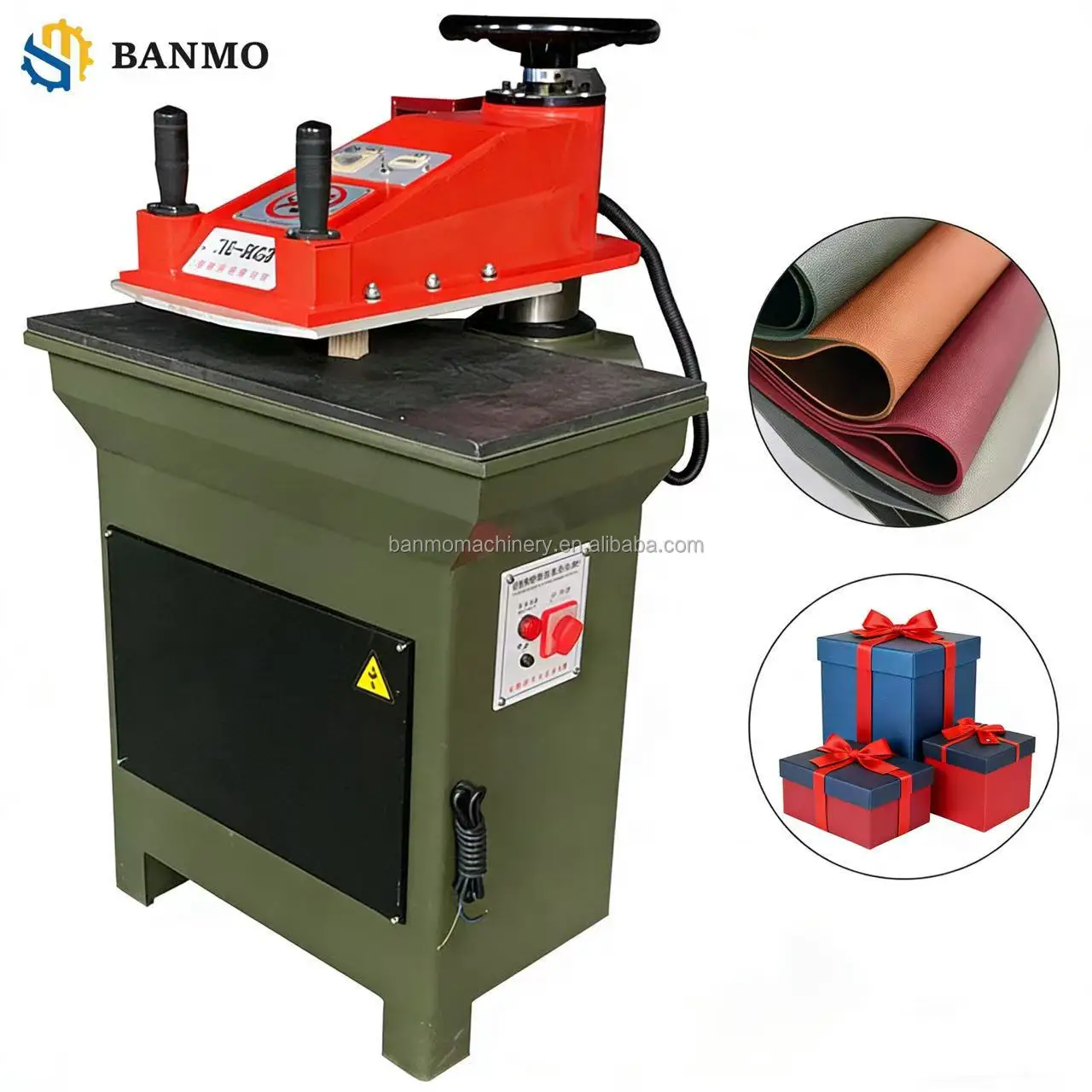 

Manual Hydraulic Clicking Swing Arm Cutting Press Machine for Shoe Leather Making Swing Arm Die Cutting Machine