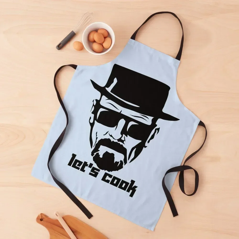

Heisenberg Apron men's barbecue Trim Cloth Kitchen Novel Kitchen Accessories Kitchens For Men Apron