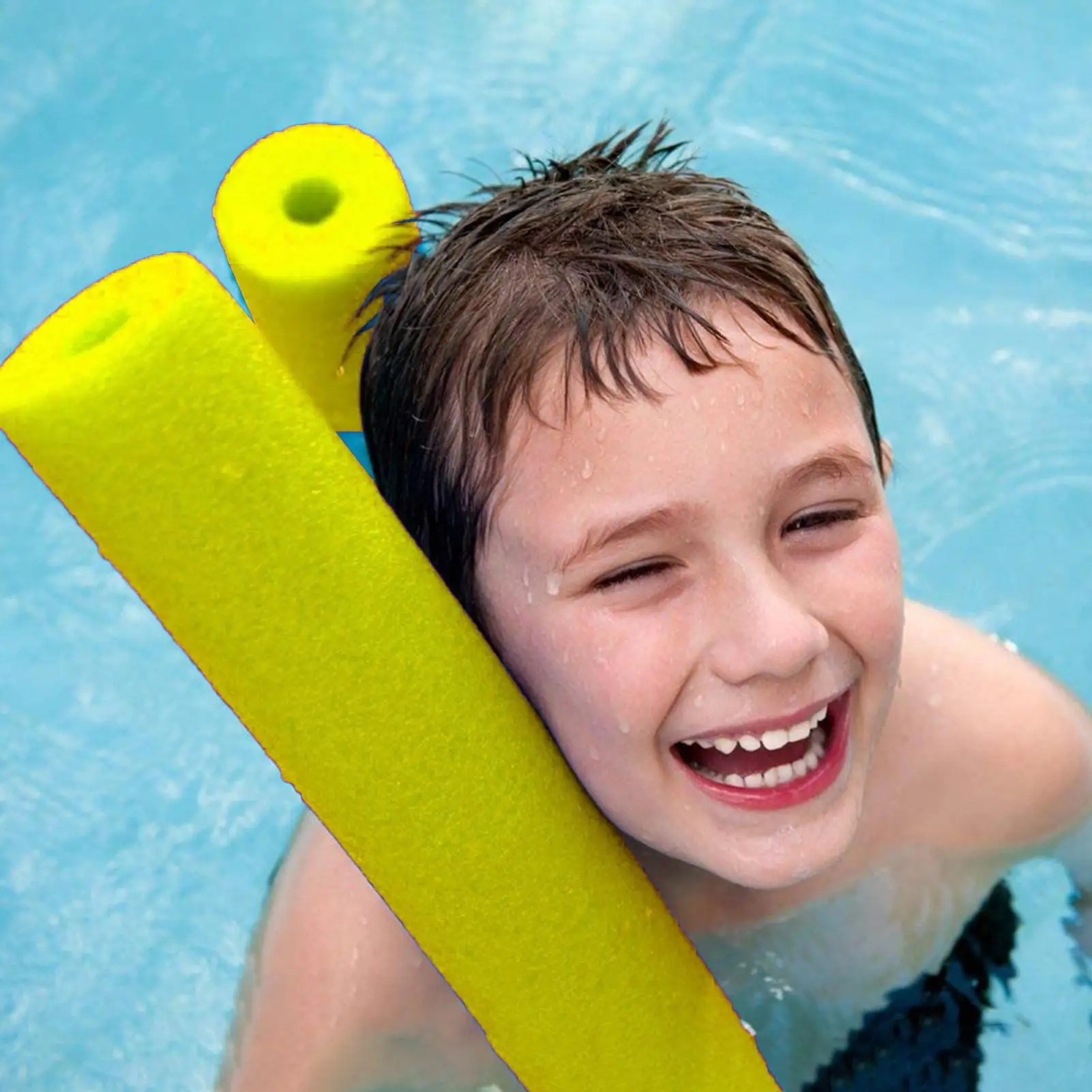 60/120cm Noodles Pool Foam Water Noodles for Pool Long Soft Buoyancy Stick for Beach River Relaxation Water Game Backyard