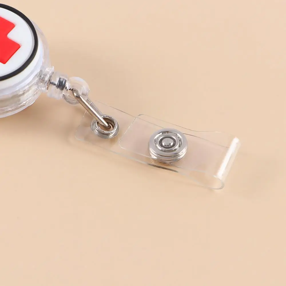 Chest Card Holder Work Card Clips Nurse Doctor Retractable Badge Reel Hospital Badge Holder Nurse Badge Holder ID Card Clips