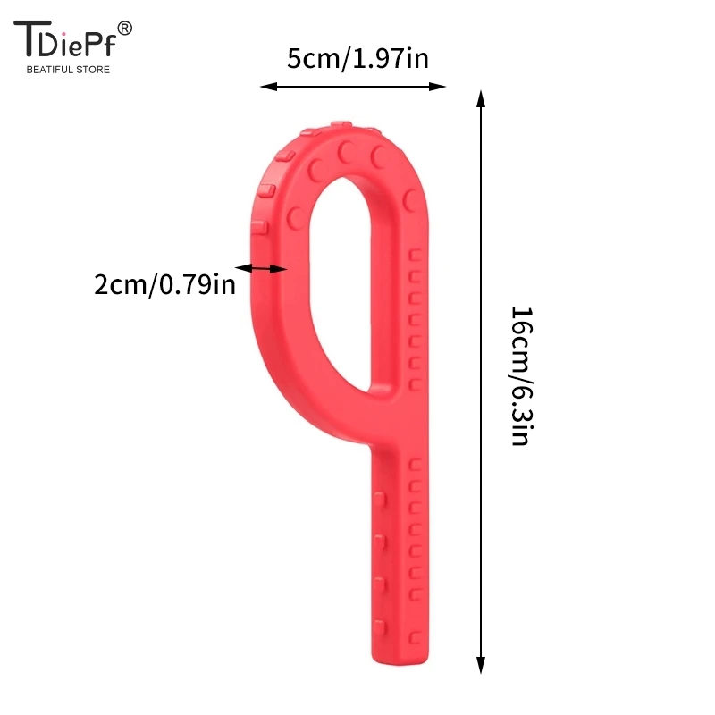1pc Kid Chewing Tube Speech Help Teeth Massager Children Talk Tools For Autism Sensory Speak Oral Muscle Rehabilitation Training