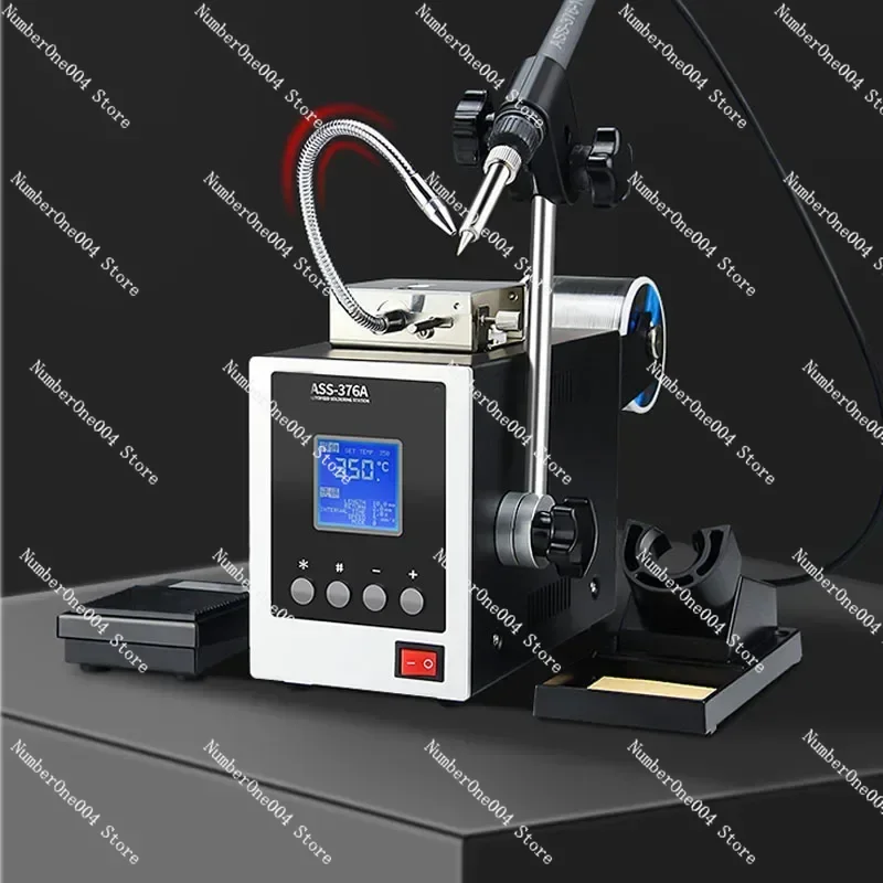

New Upgrade High-power Automatic Soldering Machine 150W Electric Iron Point Tin Machine Automatic Tin Feeder Soldering Iron Mac