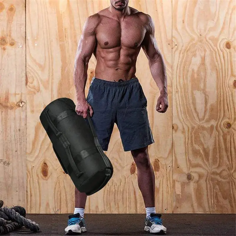 Sandbag Workout Bag Core Strength Exercise Bags 5Pcs 2.4 To 44 LBS Adjustable Heavy Training Weight Bags For Home Gym Exercise