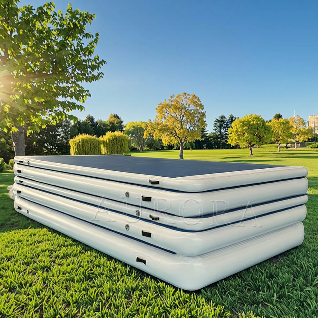 

Factory-Priced Inflatable Air Track Tumbling Mat - For Yoga, Gym Training & Exercise